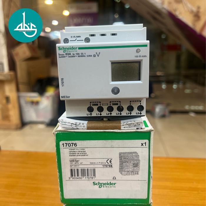 Kwh meter digital 3phase 63A ME3zr Schneider - 17076