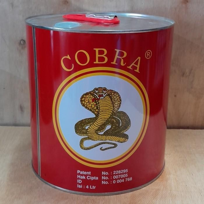 

Thinner Impala Galon 5L Thiner Cobra Merah Tiner Cobra Hijau Thiner Cobra Hitam SKK Thinner ND Galon - Cobra Merah, Normal Packing