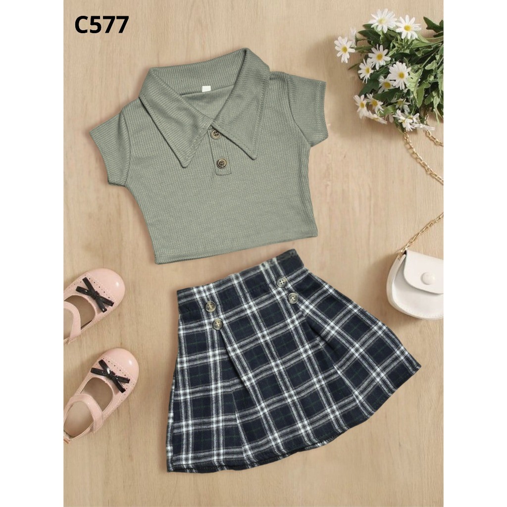 FLASH SALE/ D4 SETELAN ANAK PEREMPUAN THALITA C577