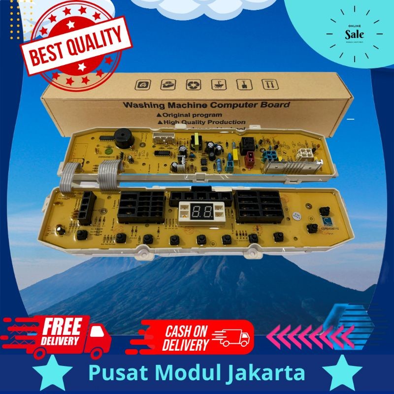 LG TS75VM modul pcb mesin cuci Top Loading