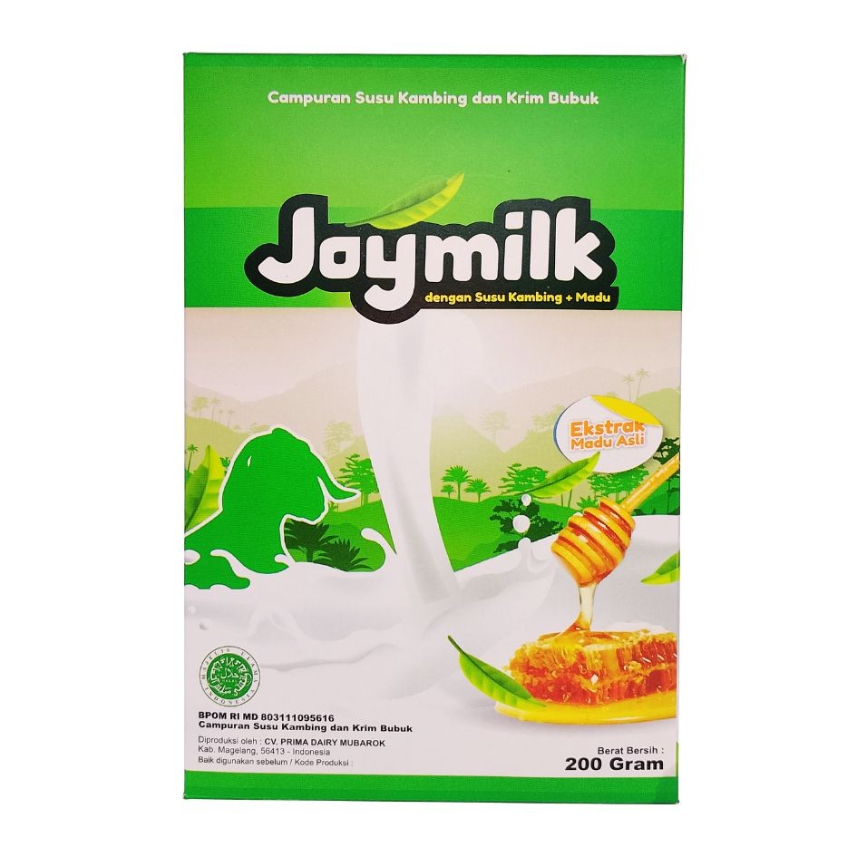 

Susu Kambing Joymilk krim bubuk + madu 200 gr