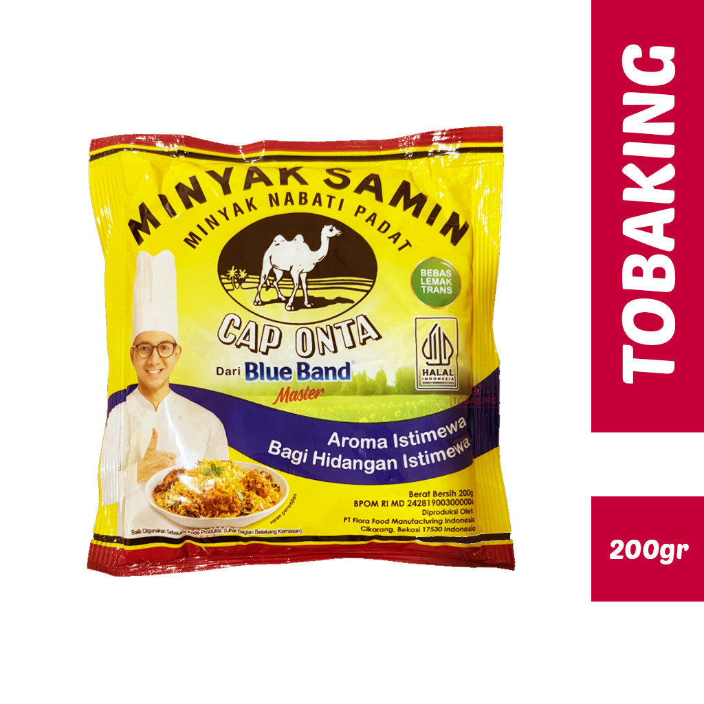 

Minyak Samin Cap Onta 200gr Minyak Nabati Blue band