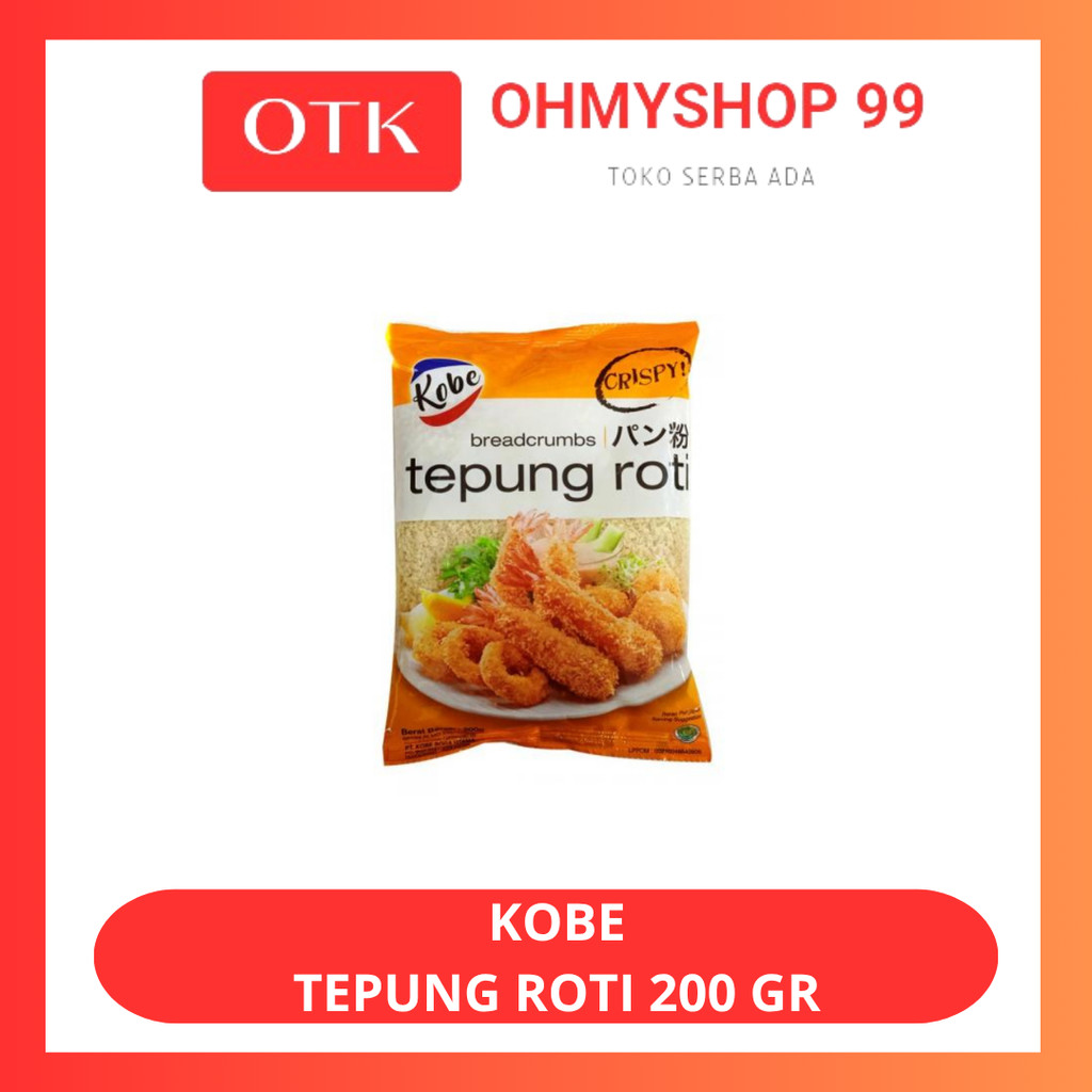 

Kobe Tepung Roti Crispy Breadcrumps 200gr