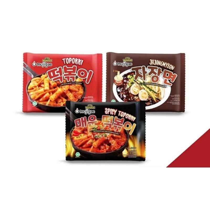 

Mujigae TOPOKKI Korean original / spicy 180 gram - ARM