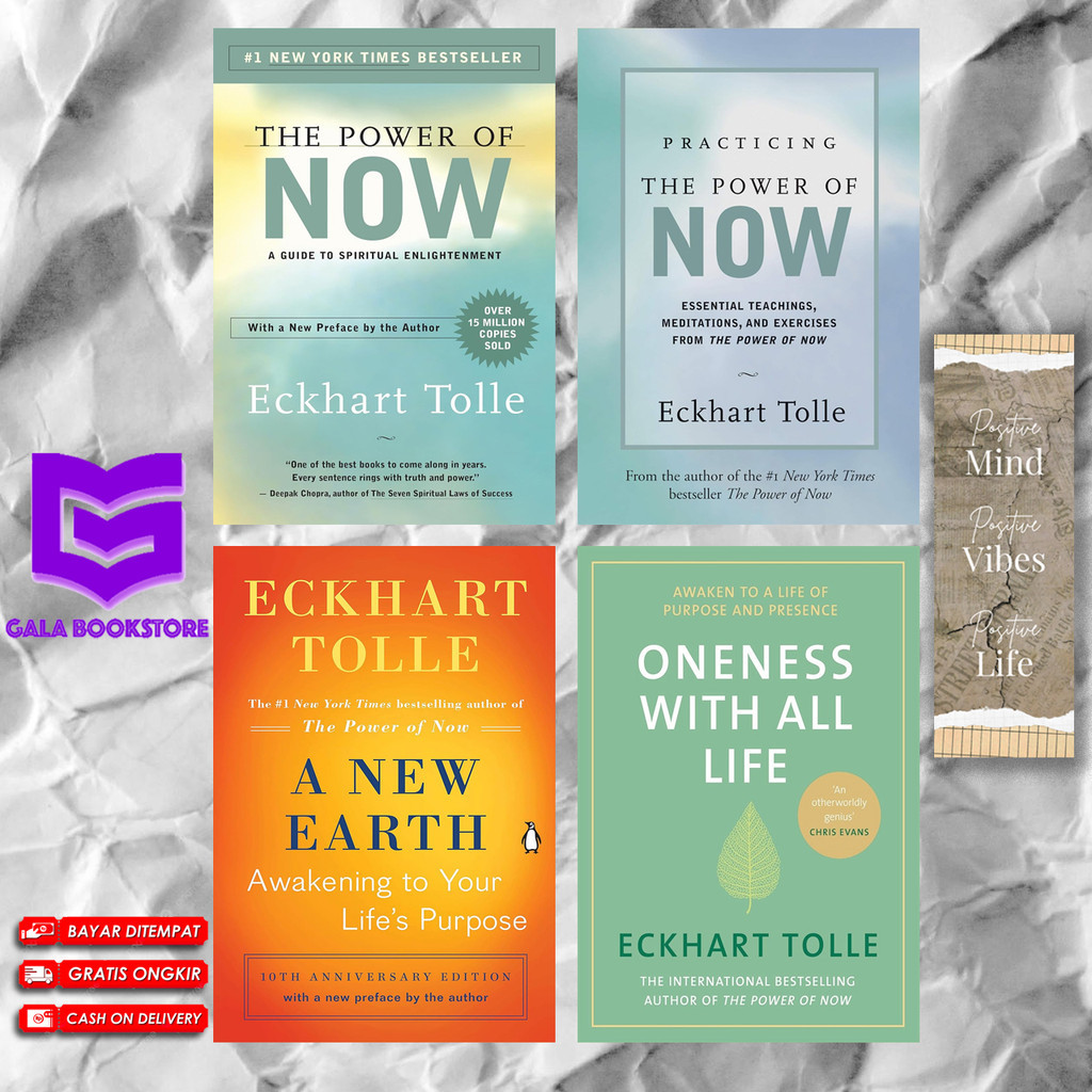 The Power of Now & Practicing the Power of Now - Eckhart Tolle (English)