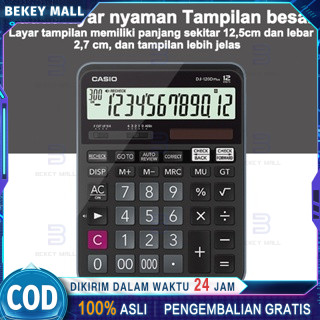 

BEKEY Kalkulator Scientific Casio MJ-120D/DJ-120D PLUS Office Desktop 300 Steps Check Correct Series Calculator