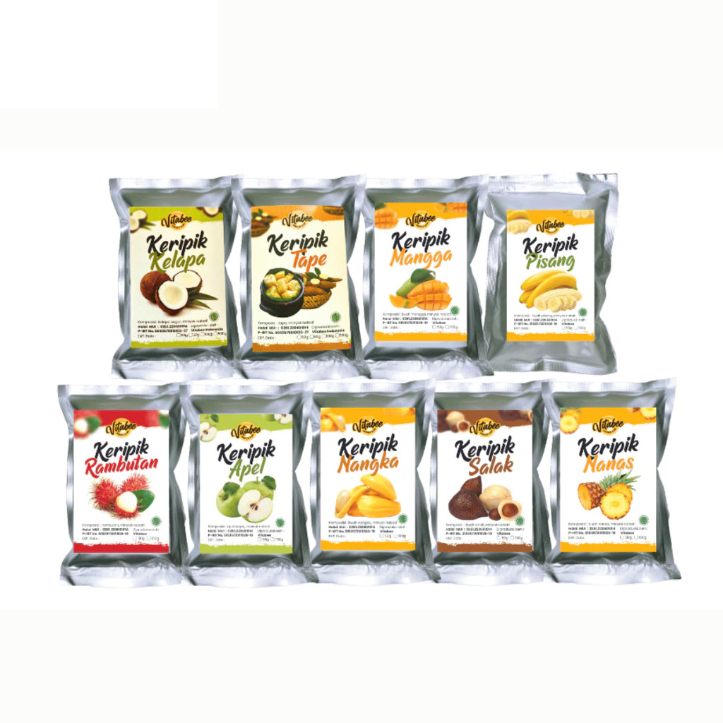 

Vitabee Keripik Buah Grade A - Khas Malang - 50 Gram