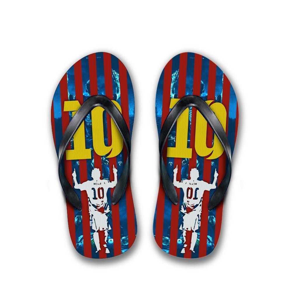 Sandal Jepit Dewasa Barca Messi
