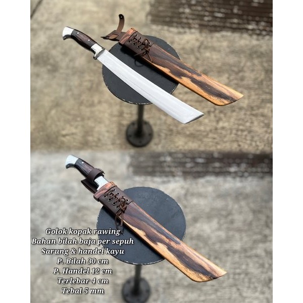 golok potong kayu golok serbaguna golok baja kualitas siap pakai 109