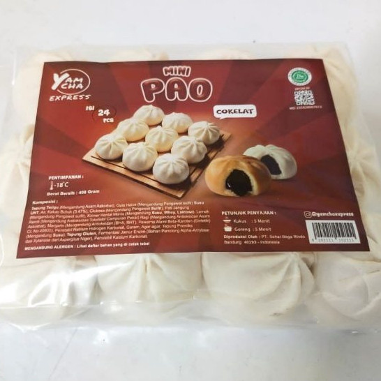 

Bakpao Goreng Atau Kukus Yamcha Minipao Coklat 480 Gr