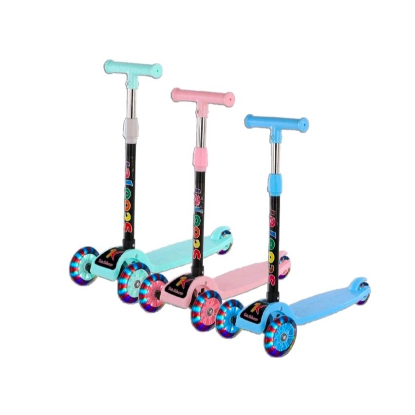 

(BUBBLEWRAP) SNI SCOOTER 601 SKUTER ANAK OTOPED KICKBOARD 3 RODA LED