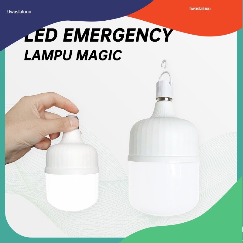 Bohlam Lampu LED Emergency 32 W Jumbo Tetap Nyala Lama Walau Listrik Mati / Lentera malam / Lamp Mag