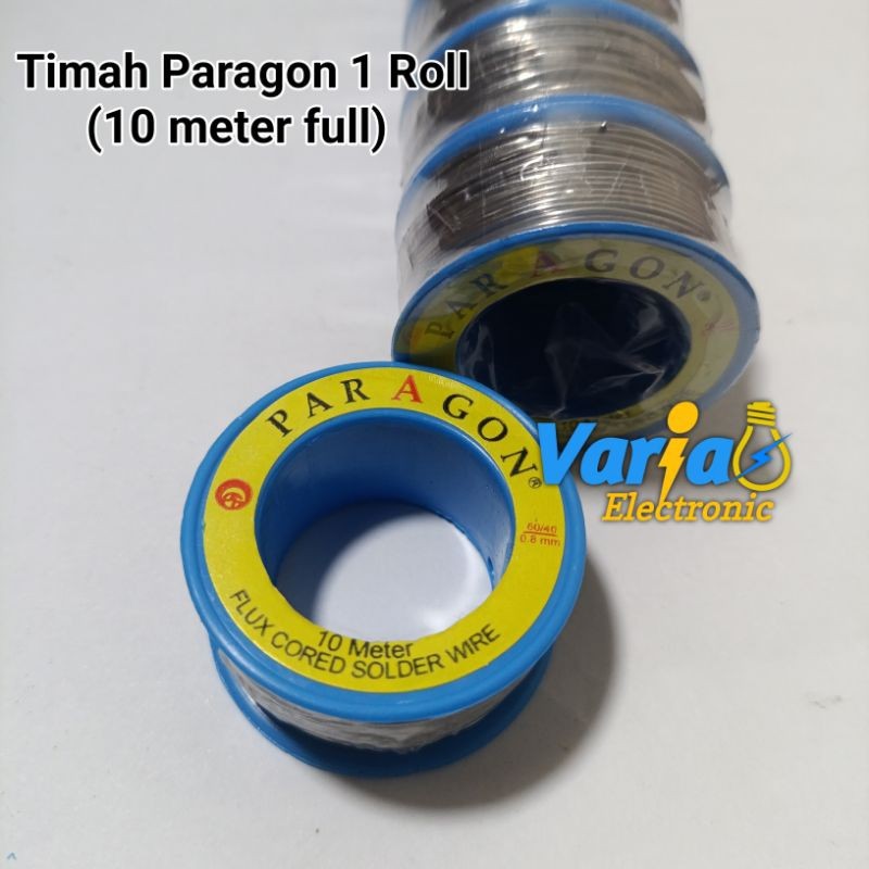 Timah Paragon 1 Roll (10 meter) Timah Patri Tinol Solder