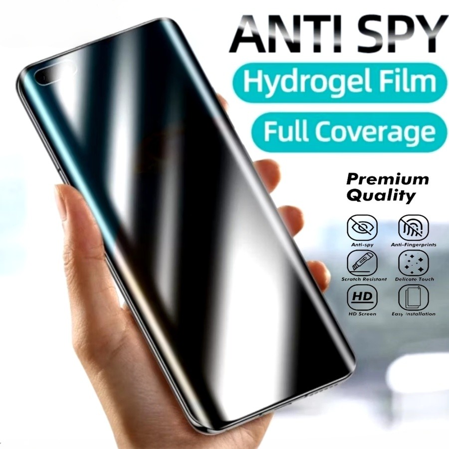 HYDROGEL FILM ANTI SPY LENOVO A7000 PLUS A7700, A6010, P1 TURBO, K6 NOTE, K6 POWER HIDROGEL PRIVACY 