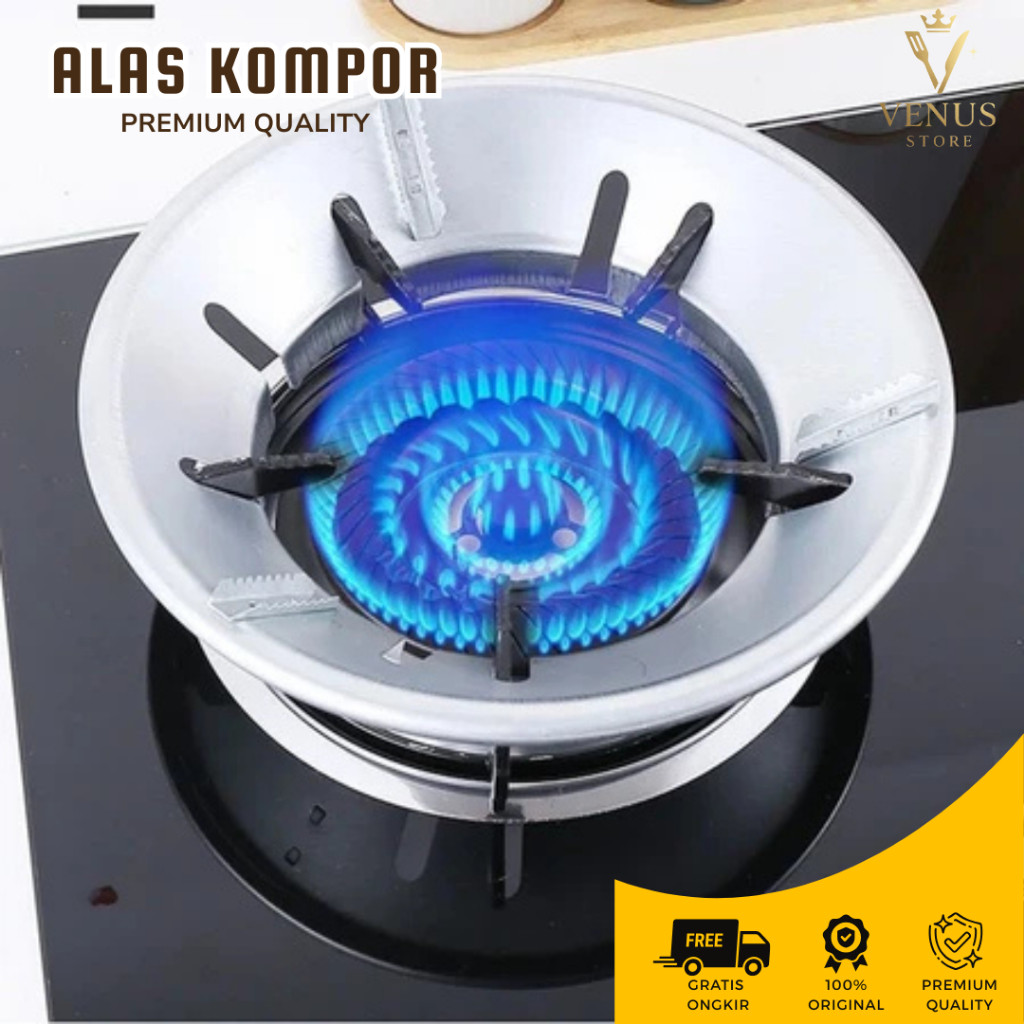 Alas Kompor Bahan Alumunium Nampan Dudukan Kompor Gas Serbaguna Cover Tatakan Kompor