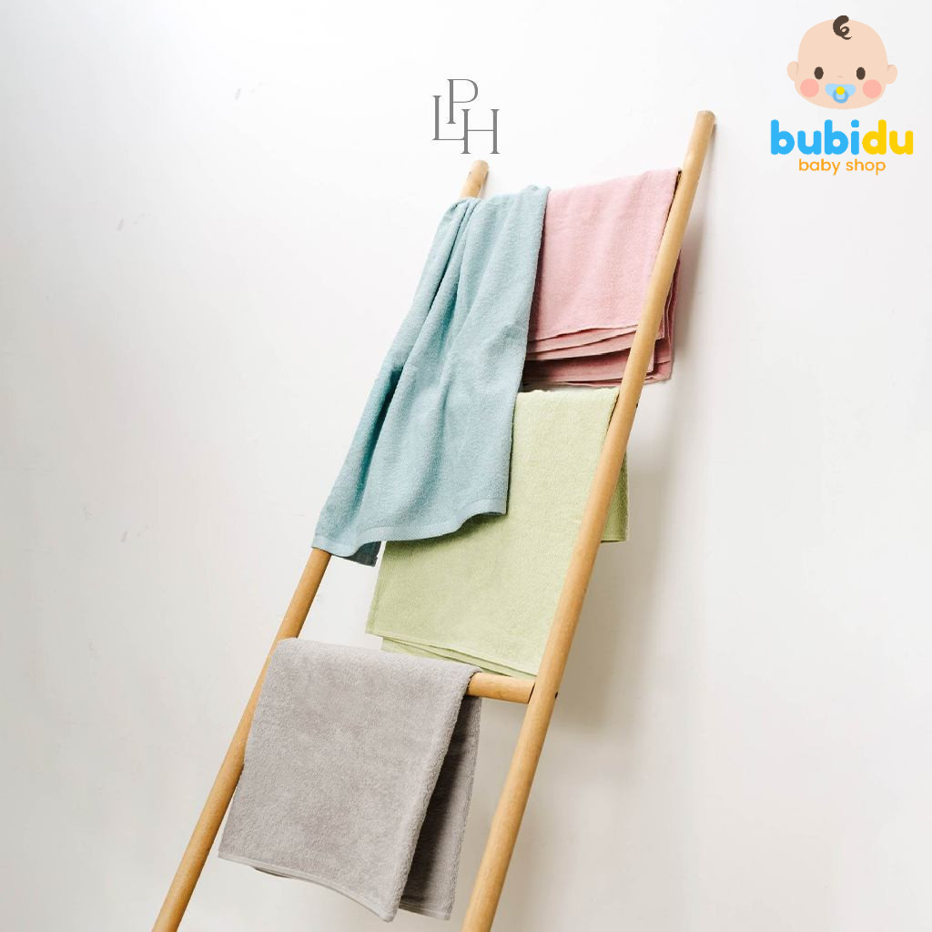 tukangjamu100shopLPH Bamboo Towel | Handuk Mandi Bamboo Anak Bayi Newborn Lembut Dan Meresap Baru La