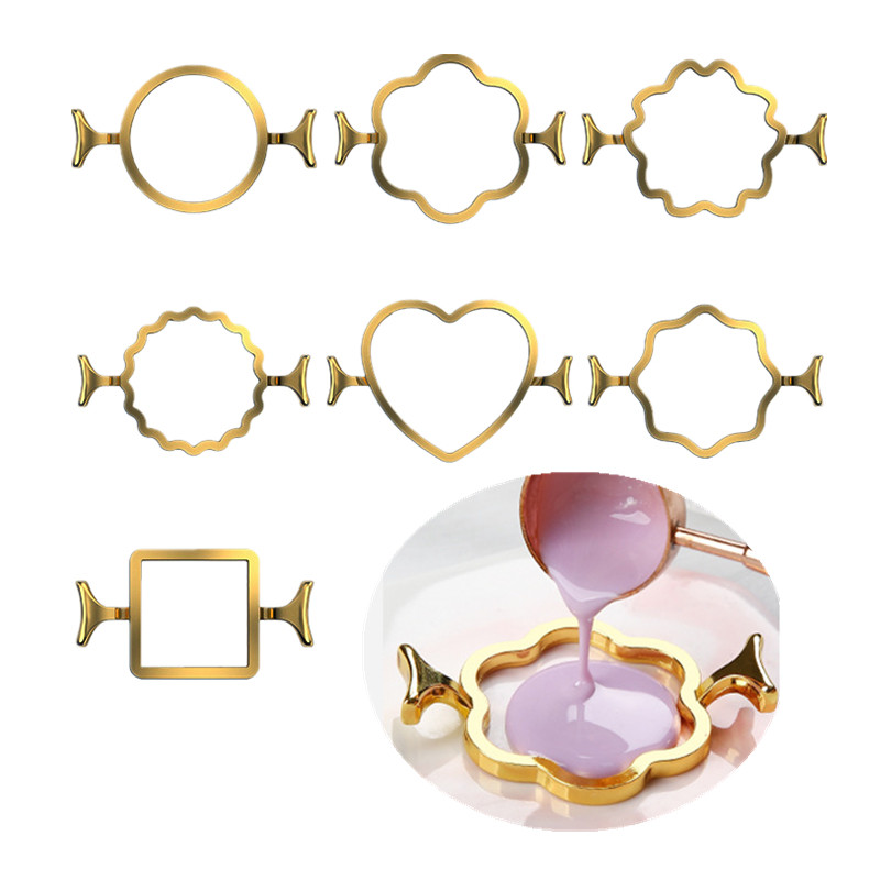 

Seal Ring-shaped Fixator Sealing Stamp Shaping Mold Seal Head Wax Setting Tools for Scrapbooking Wedding Card Paper DIY Decor