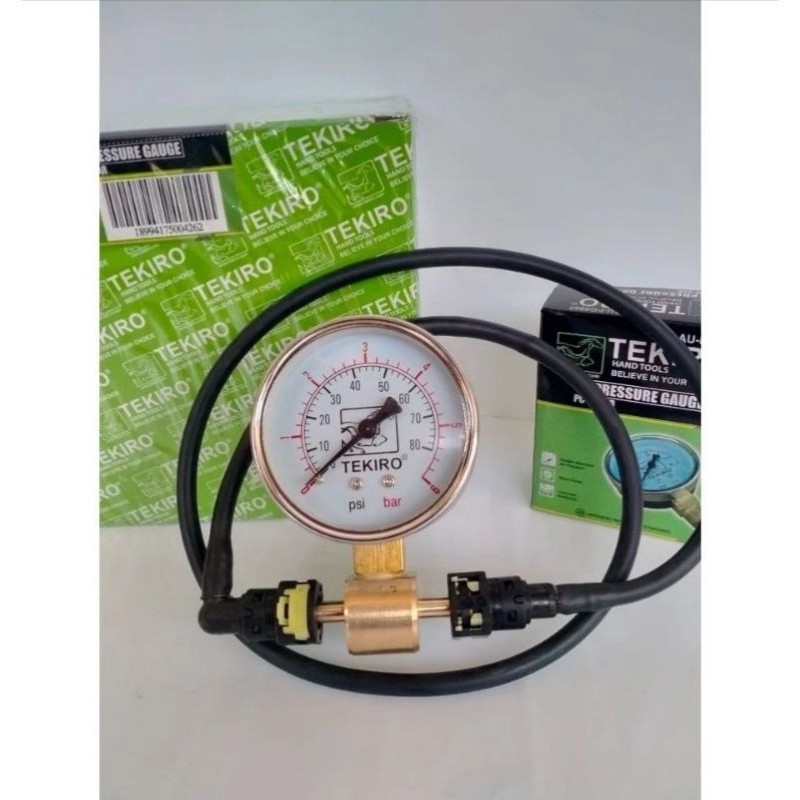 Alat ukur tekanan fuel pump injeksi/tester pressure gauge fuel pumpCO
