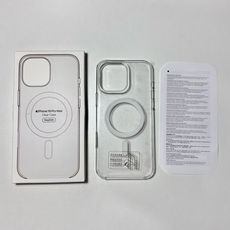 Clear case Magsafe Anti Kuning iPhone 16 15 14 13 12  Pro Max Plus Animation