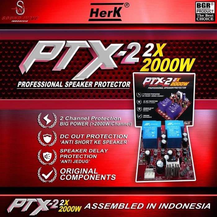 KIT SPEAKER PROTECTOR PTX-2 2X 2000W WATT