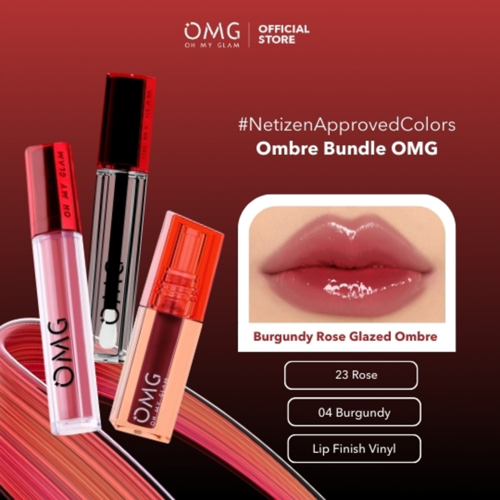 [NEW SHADE! OMBRE GLAZED LIPS] Paket Ombre Mattelast Lip Cream & Lip Tint - Transform Your Lip Cream