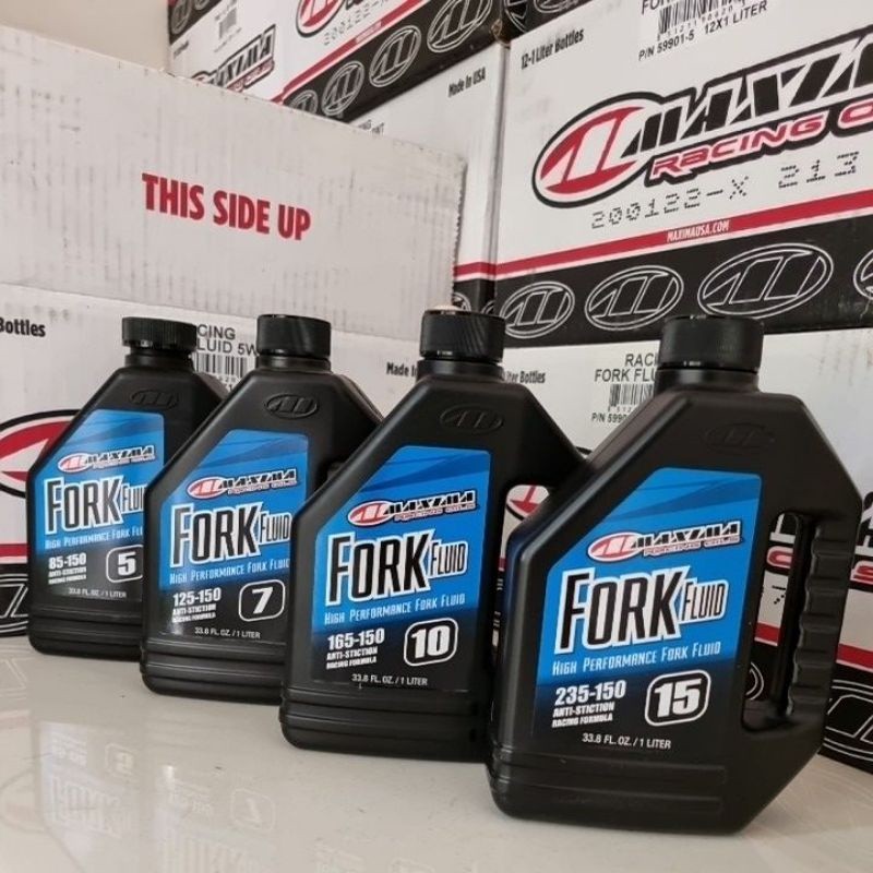 Oli Shock MAXIMA 5WT 5 WT 7WT 7 WT 10Wt 10 WT 15WT 15 WT 1 Botol 1 Liter