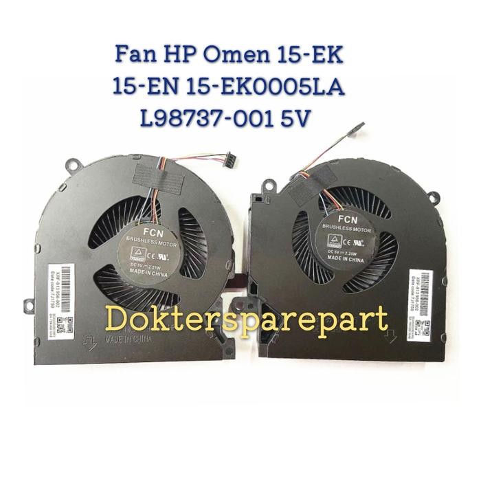 Fan H P Omen 15-EK 15-EN 15-EK0005LA L98737-001 5V