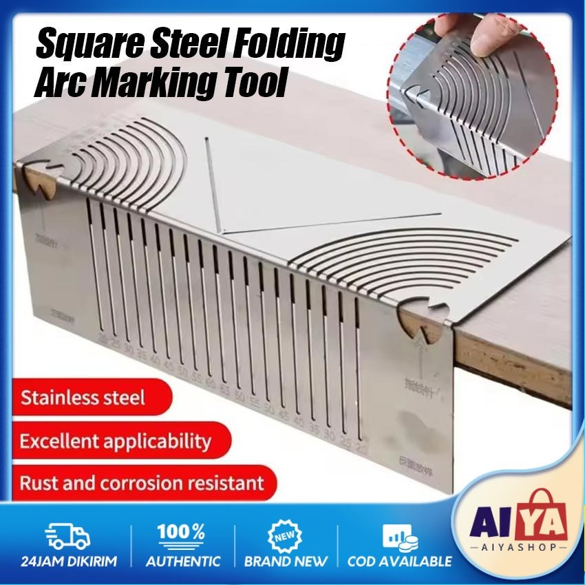 

Penggaris presisi 90 Derajat 45 Derajat 3D Mitre Angle Speed Measuring Tool Aluminium Marking Miter gauge Penggaris Sudut Kanan Alat Penggaris Memotong Pipa Kotak Stainless Cutting Tube Measuring Ruler