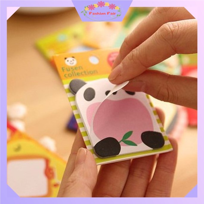 

Fashion Fair - S636 Sticky Notes Animal / Tempelan Kertas Catatan Memo Note Karakter Animal Lucu Unik
