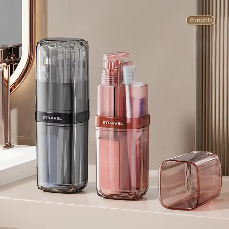Isi 6/8 Travel Set Toiletries Kit 6In1 Alat Mandi Travel Perlengkapan Mandi Set Perjalanan Unisex