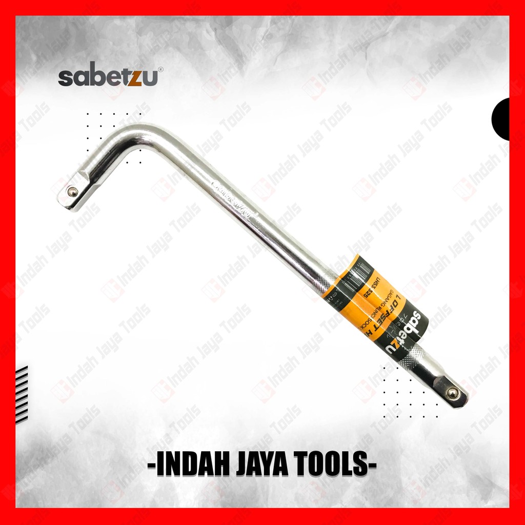 

SABETZU LH325 Gagang Kunci Sok L 10 x 1/2 Inch Socket Handle Mata Sok