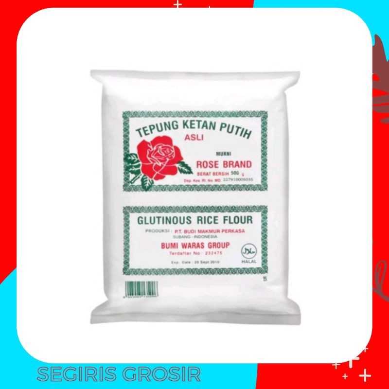 

Tepung Ketan Putih Rose Brand 500 Gr