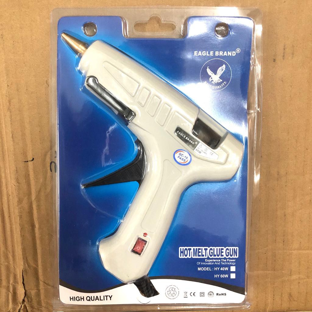 

Lem Tembak Eagle 60 Watt On Off/ Hot Glue Gun / Pistol Lem Berkualitas Kerajinan Tangan