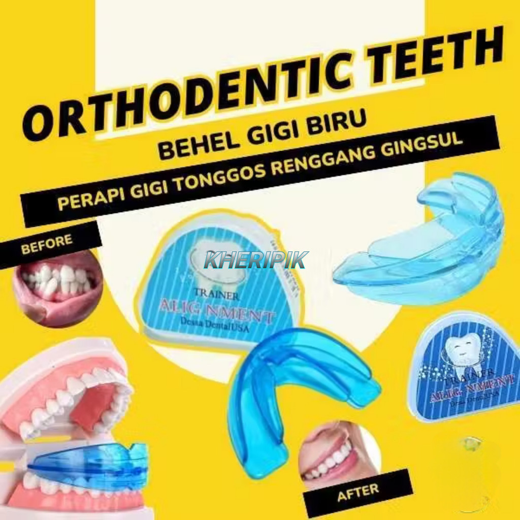 Alat Perapi Gigi Tanpa Behel Orthodentic Teeth Perata Gigi Merapikan Merapatkan Premium Original A52
