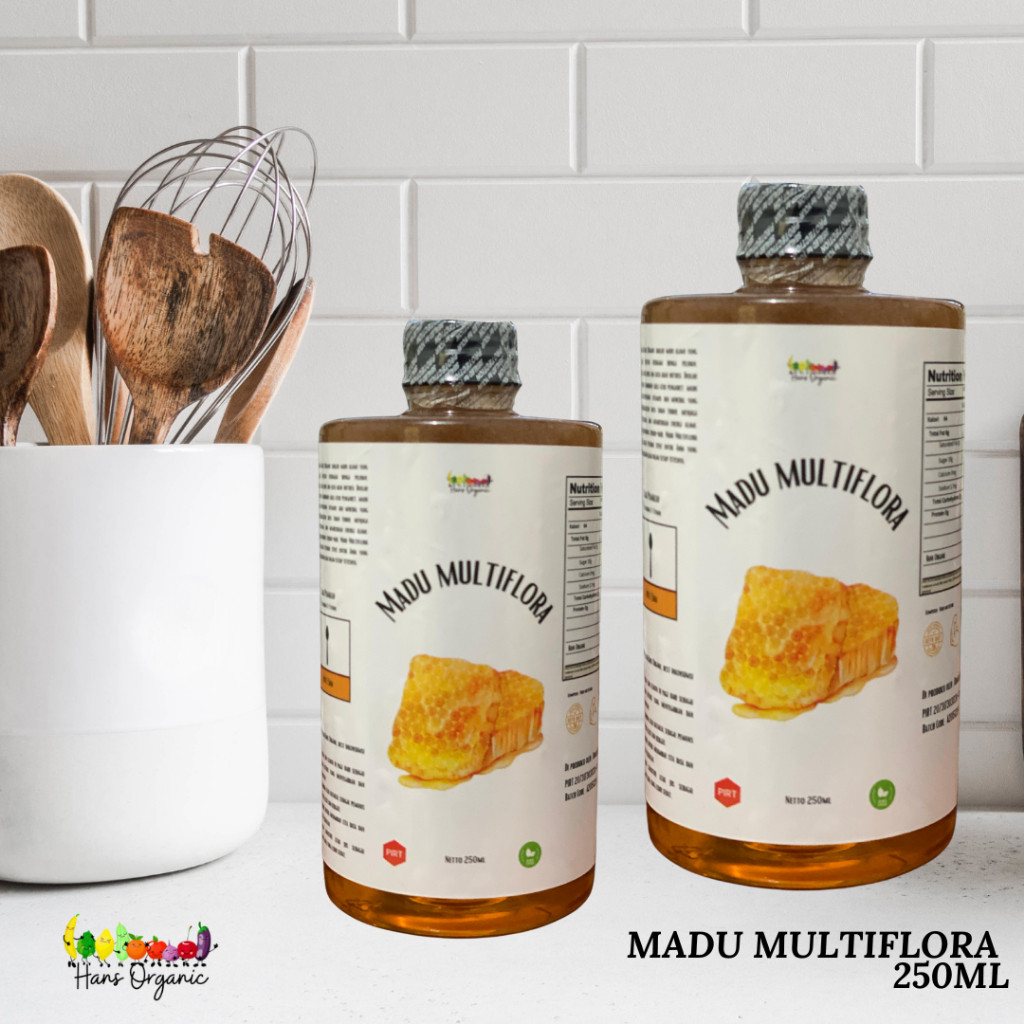 

Madu Murni Nektar Mulitflora 250 Ml By Hans Organic
