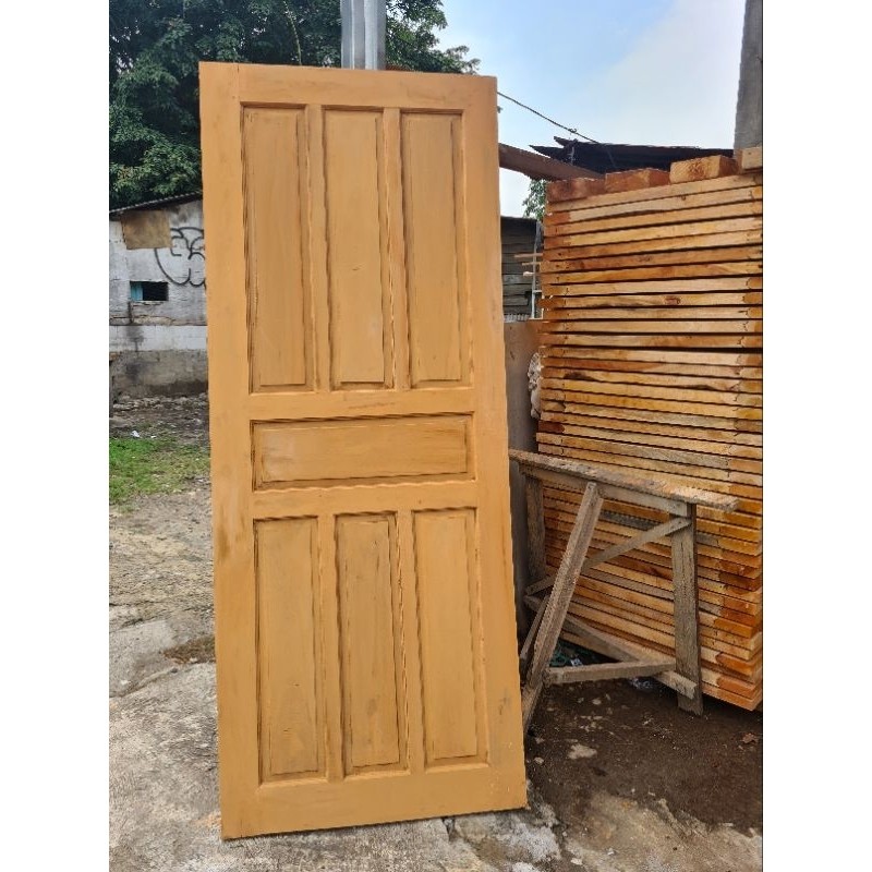 Pintu Kayu Mahoni (Mahogany)