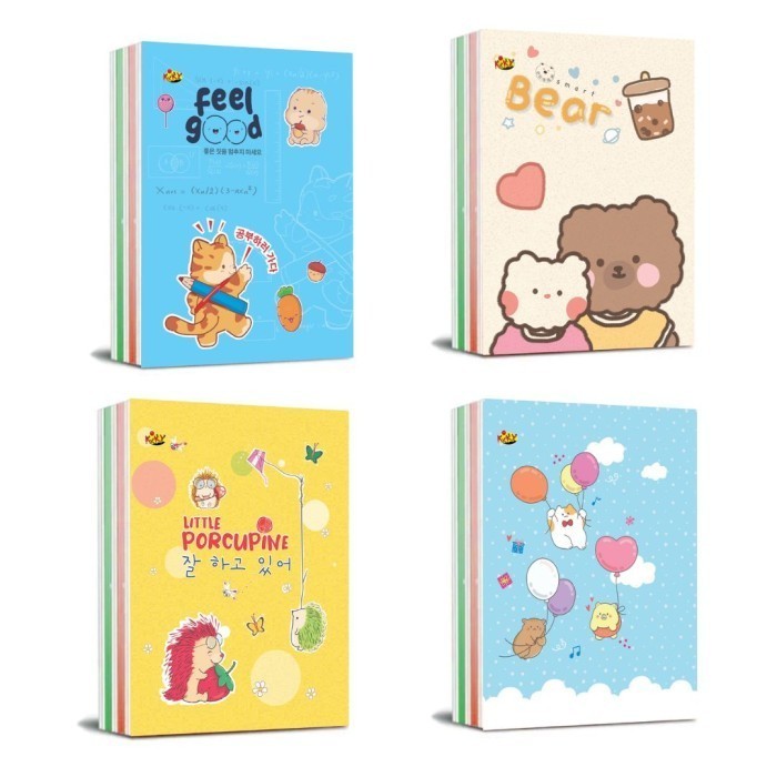 

Buku Tulis sekolah / buku Catatan Kiky 26 lembar