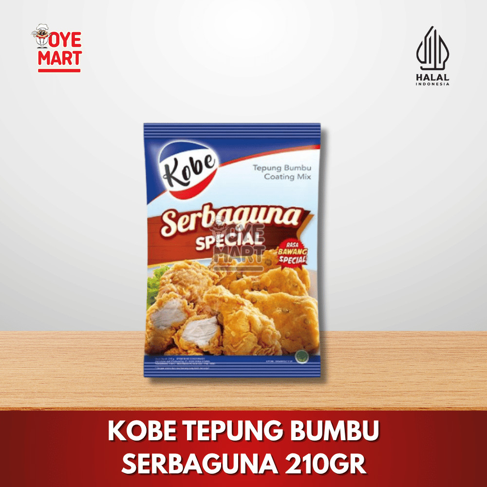 

KOBE TEPUNG BUMBU SERBAGUNA SPECIAL 210GR