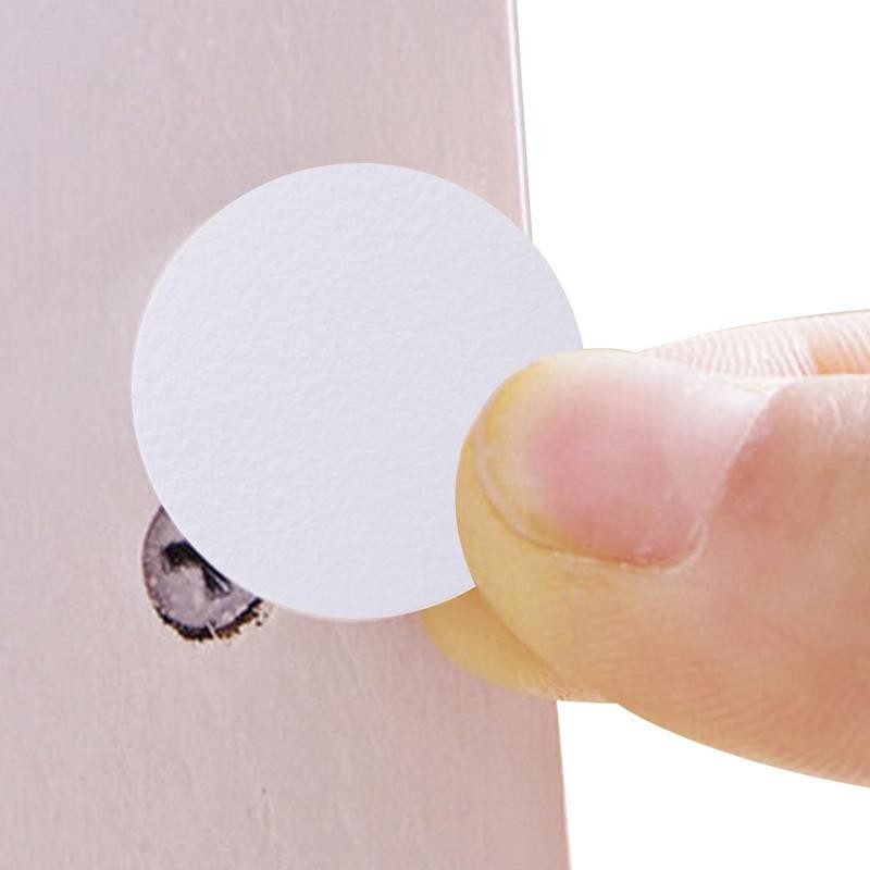 

54pcs/Sheet Self Adhesive Furniture Screw Cover Stickers PVC Round Stickers For Wood home Craft Desk Cabinet Decorative Decals