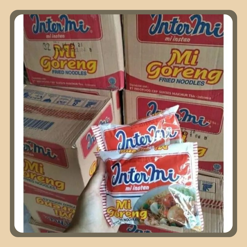 

Promo Mie Instant Intermie Goreng/ Pedas 60gr Isi (40/pcs) Food Noodles