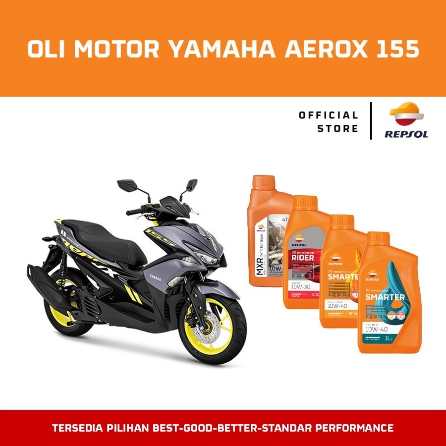 Oli Pelumas Mesin Motor Yamaha AEROX 155 Matic Repsol