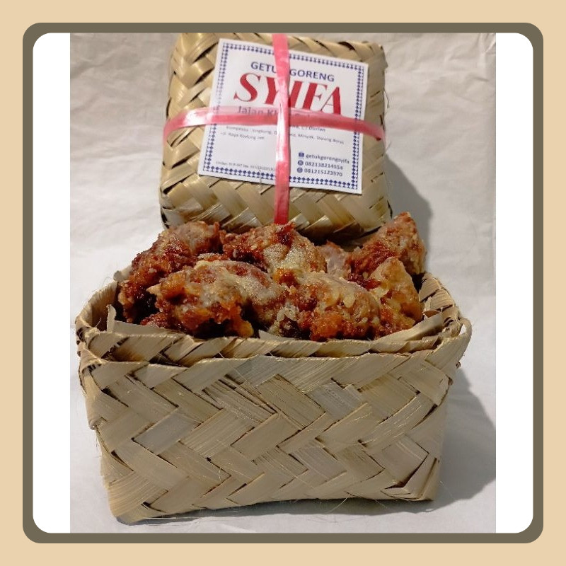 

Getuk Goreng Syifa Jajanan Khas Asli Sokaraja Ditumbuk 300 Gram