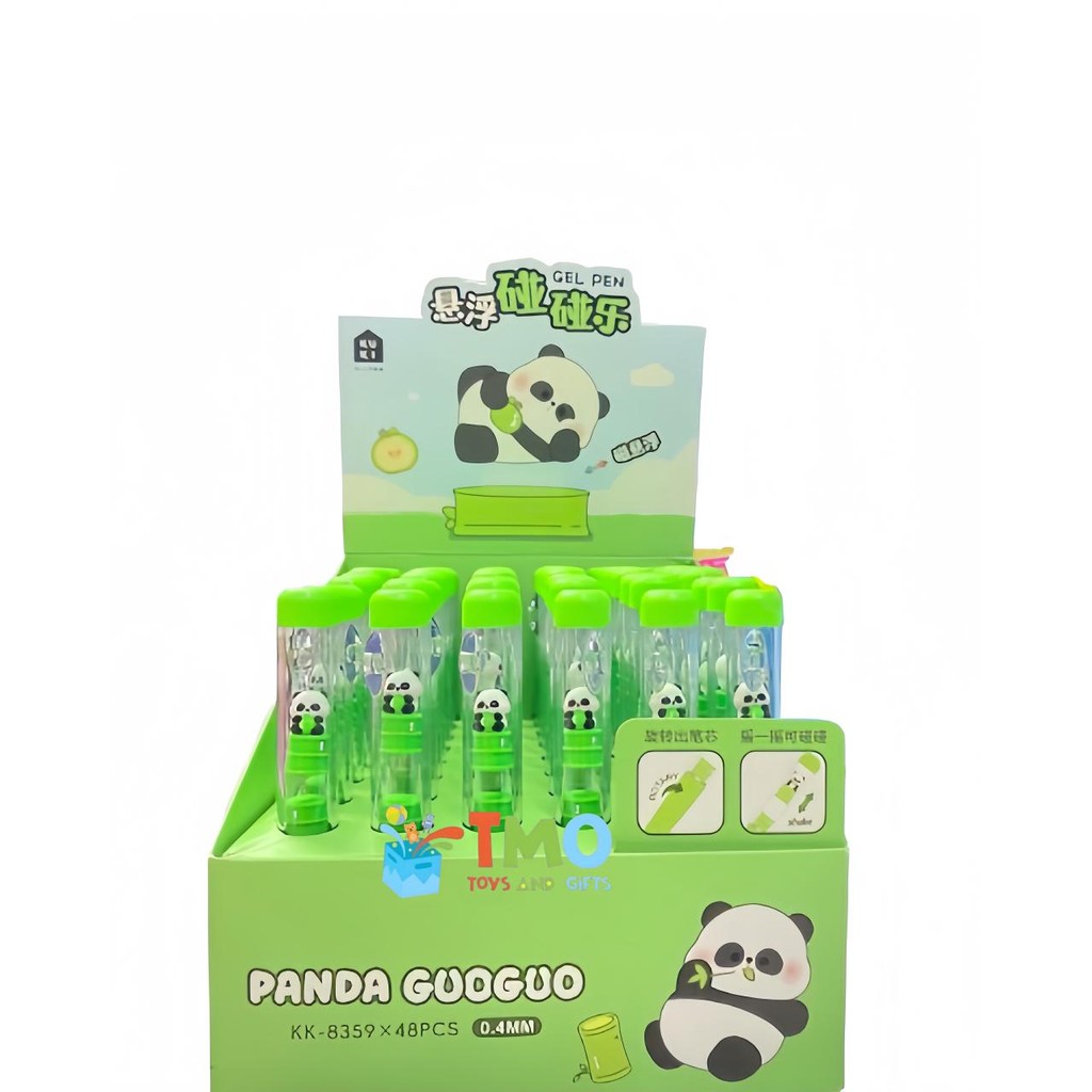 

Pulpen Panda KK-8359 Pen Silikon / Silicone Pen / Pen Karakter Lucu Cantik MAGNET SHAKE - PANDA GUOGUO (8359)