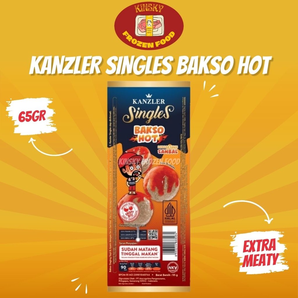 

KANZLER SINGLES BAKSO HOT