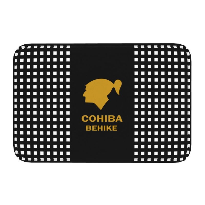 Cuban Cohiba Cigars Front Door Floor Entrance Welcome Mats Indoor Kitchen Bathroom Doormat Bedroom L