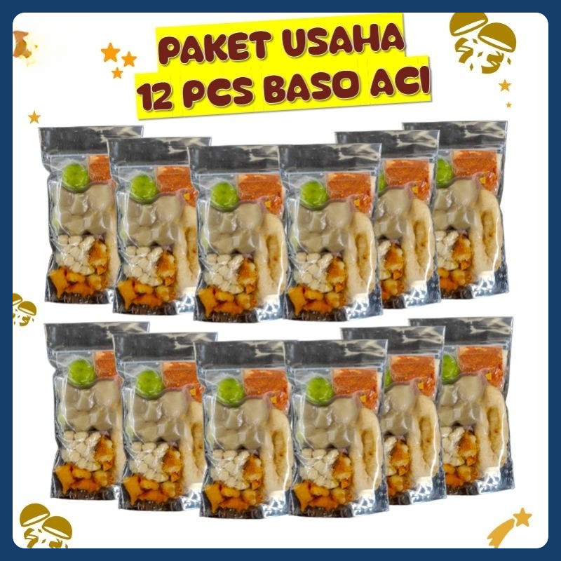 

PAKET HEMAT 12 BUNGKUS BASO ACI INSTAN SUPER MURAH