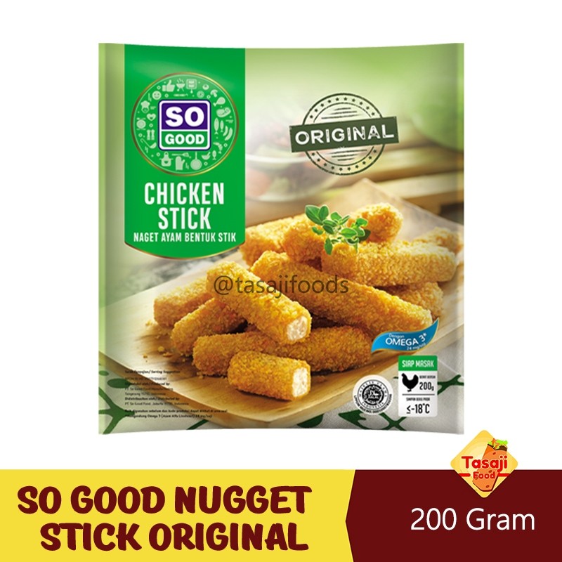 

So Good Stick Nugget Ayam 200gr asfar