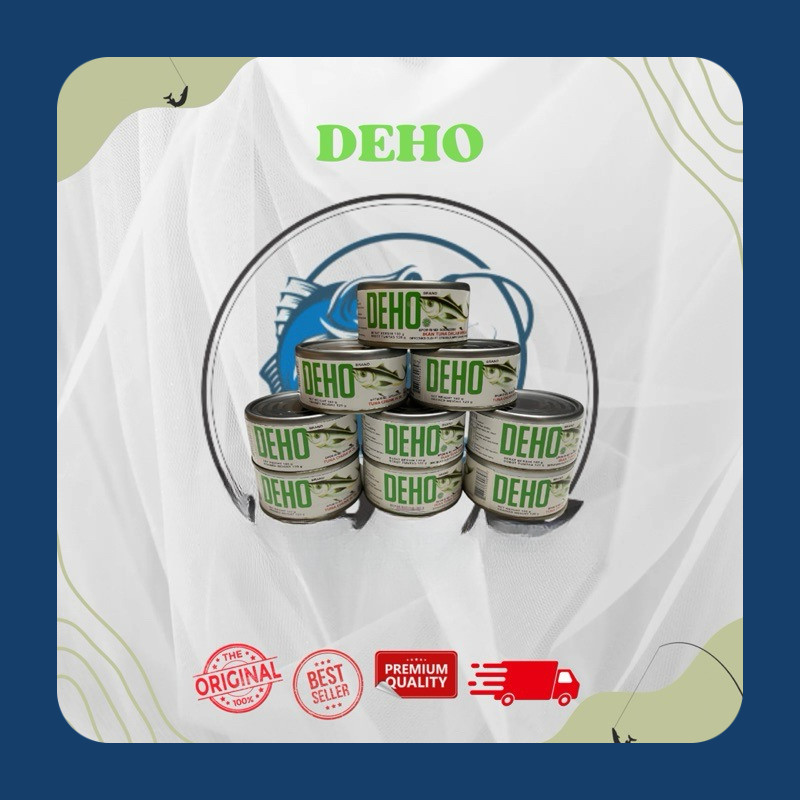 

DEHO TUNA CHUNK IN OIL / TUNA DALAM MINYAK 180g - UMPAN PANCING