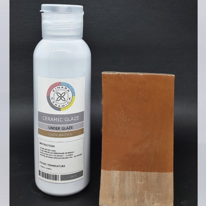 

COD CERAMIC UNDERGLAZE COLORS 50 - Dark Brown, 100ml