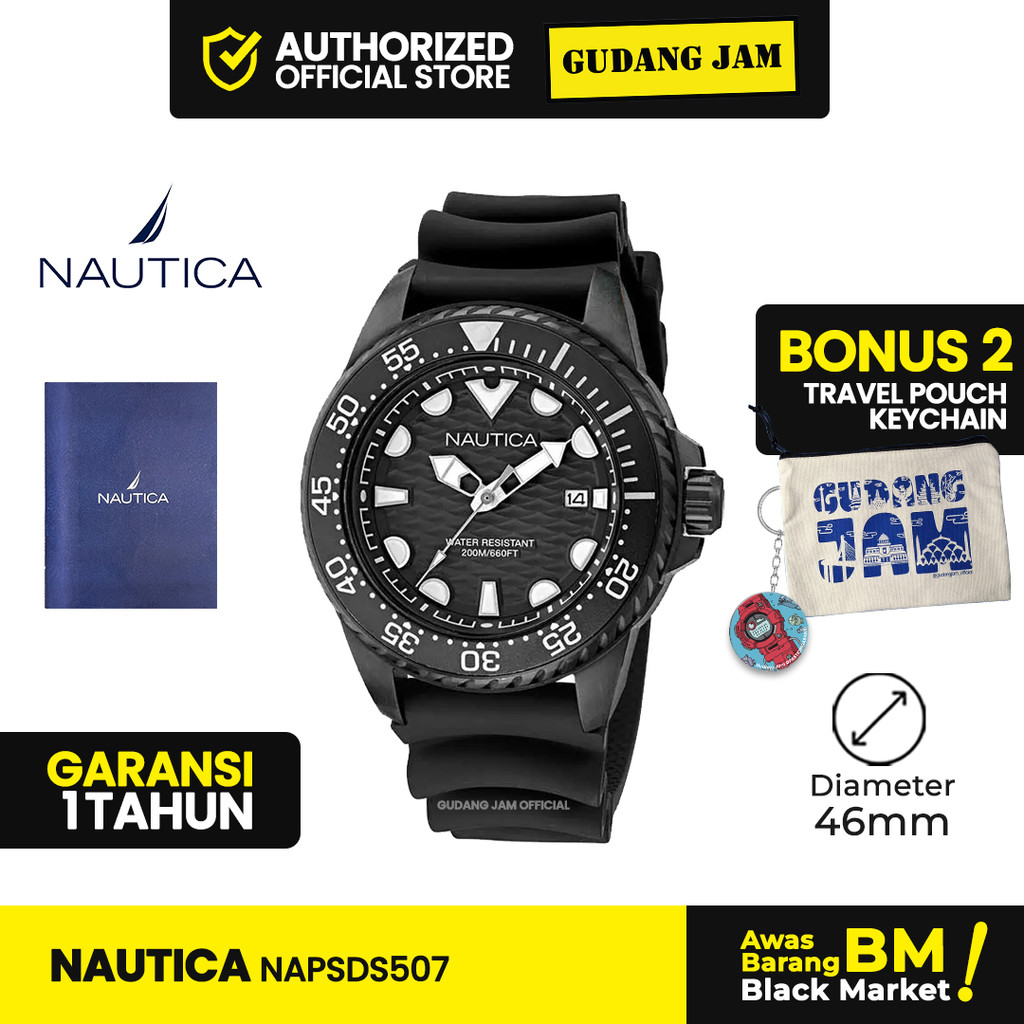 Nautica Pria NAPSDS507 NCT Sea Dive Watch